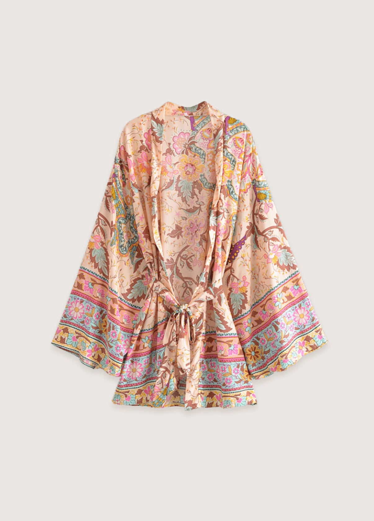 Short Kimono | Colorful Floral