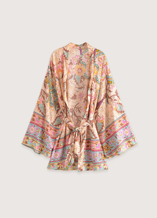 Short Kimono | Colorful Floral