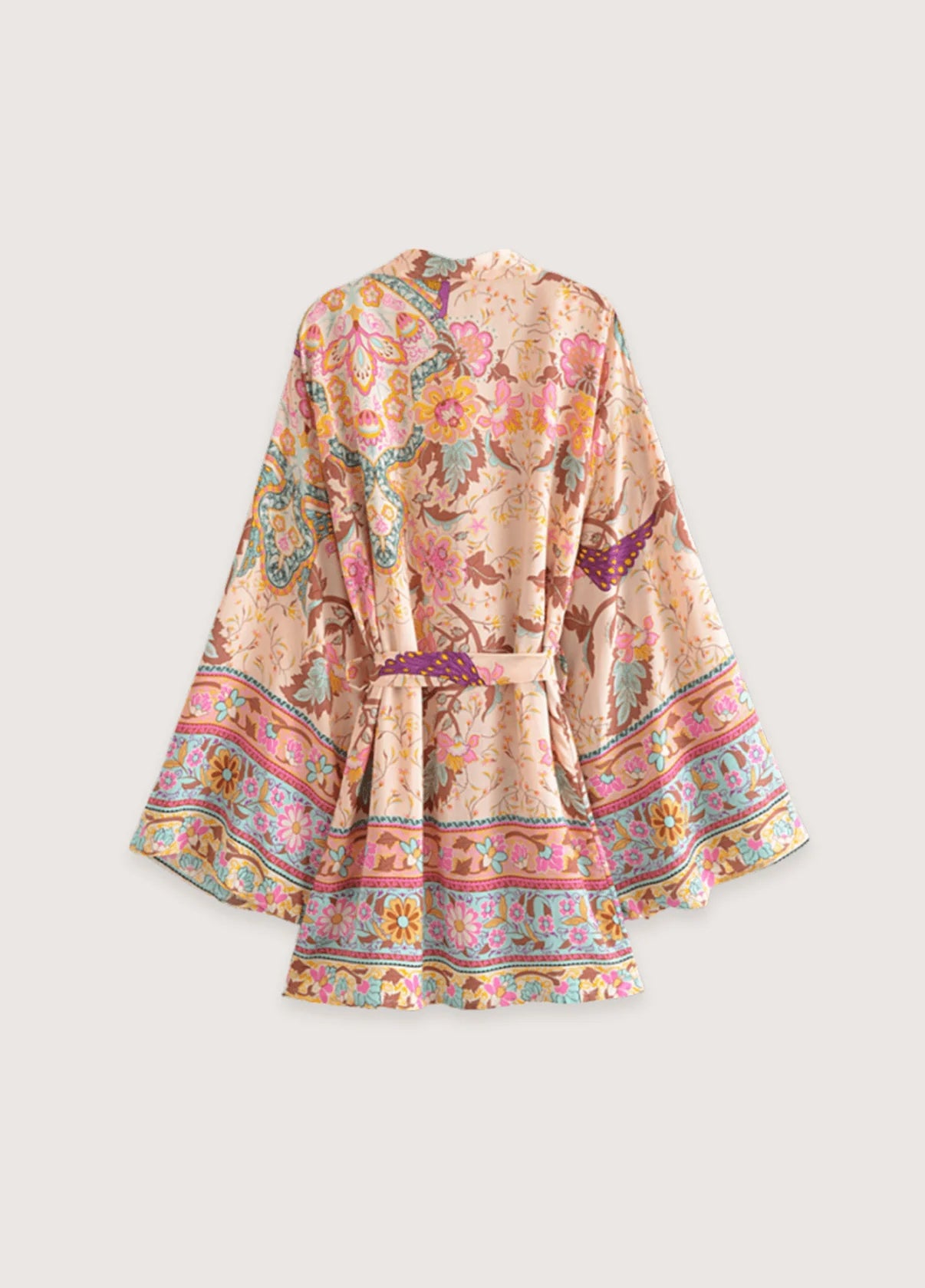 Short Kimono | Colorful Floral