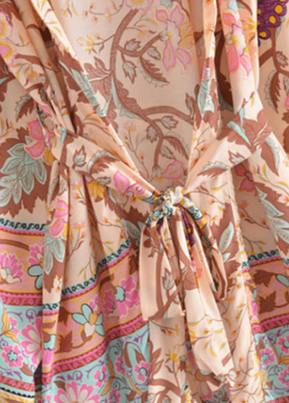 Short Kimono | Colorful Floral